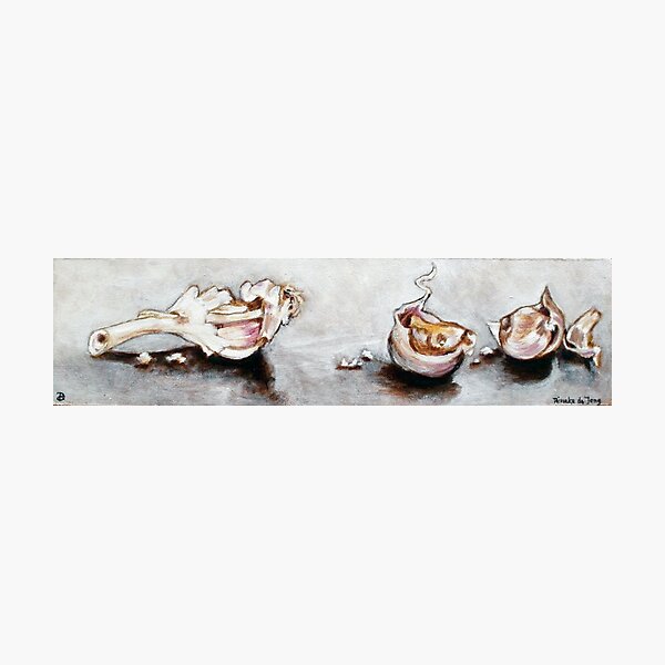 Garlic 1 Photographic Print