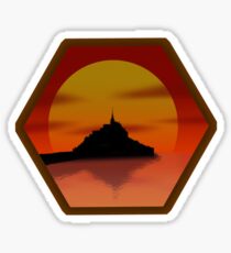 Settlers of Saint Mont Michel Sticker