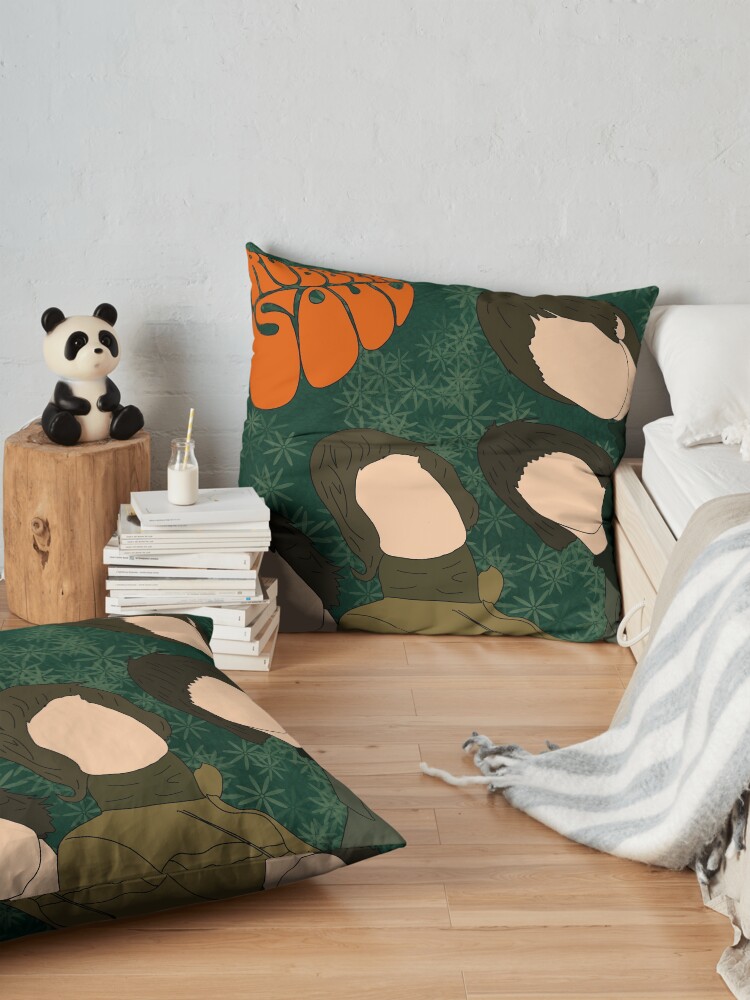 Alternate view of rubber soul Floor Pillow