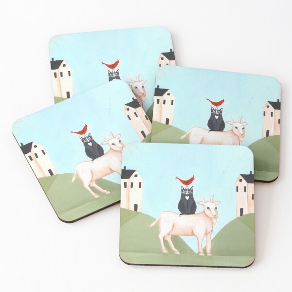 Item preview, Billy Goat designed and sold by KilkennyCat Art.