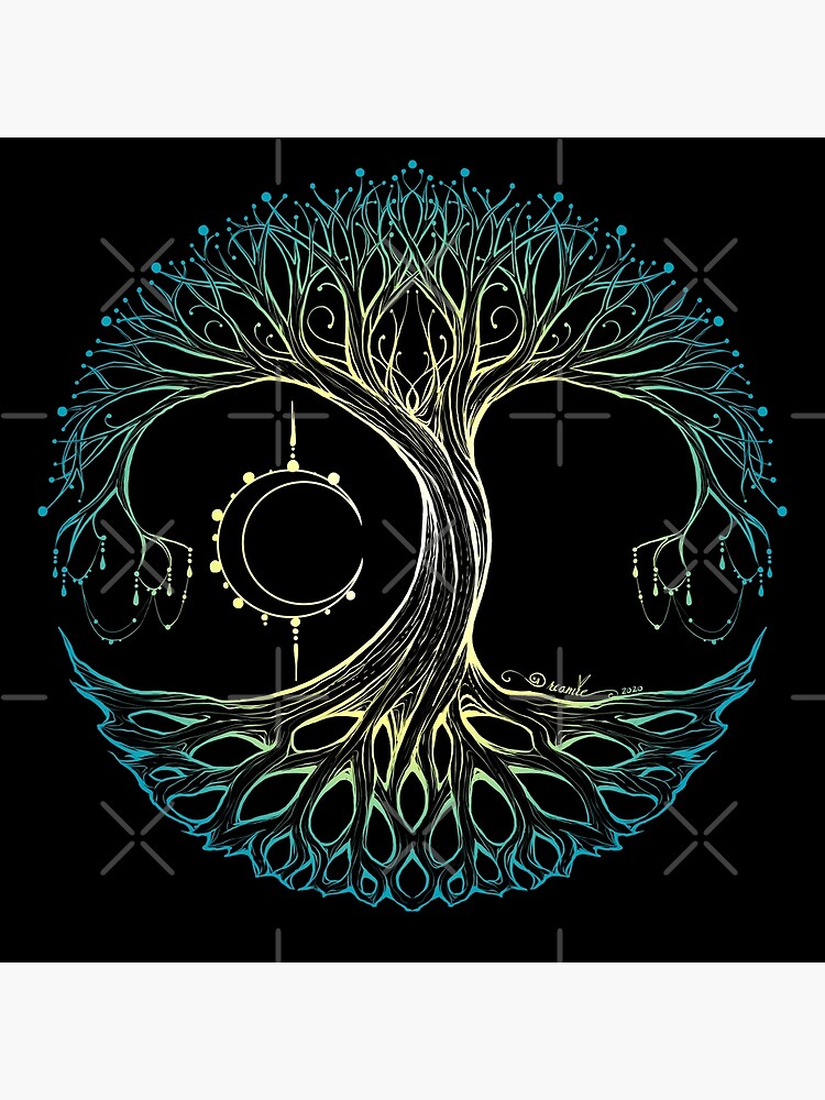 Dreamie's Tree of Life Elvish Blue by dreamie09