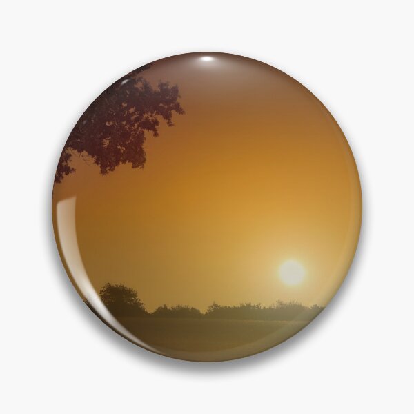 Item preview, Orange full moon rising landscape designed and sold by Grégory DUBUS.