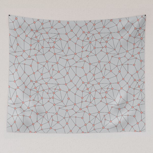 Item preview, Abstract Connections. Geometrical Structure designed and sold by RPuniquedesigns.