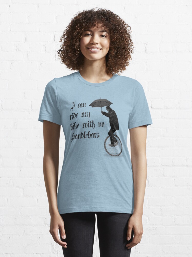 Alternate view of No Handlebars Essential T-Shirt