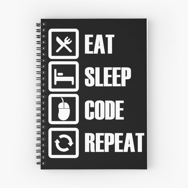 Item preview, Eat, Sleep, Code, Repeat! designed and sold by DanciaKS.