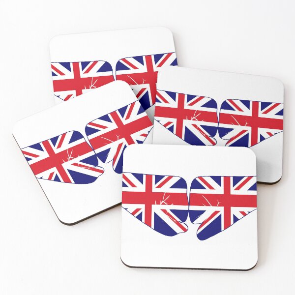 Item preview, UK Fist Bump Patriot Flag Series designed and sold by Carbon-Fibre Media.