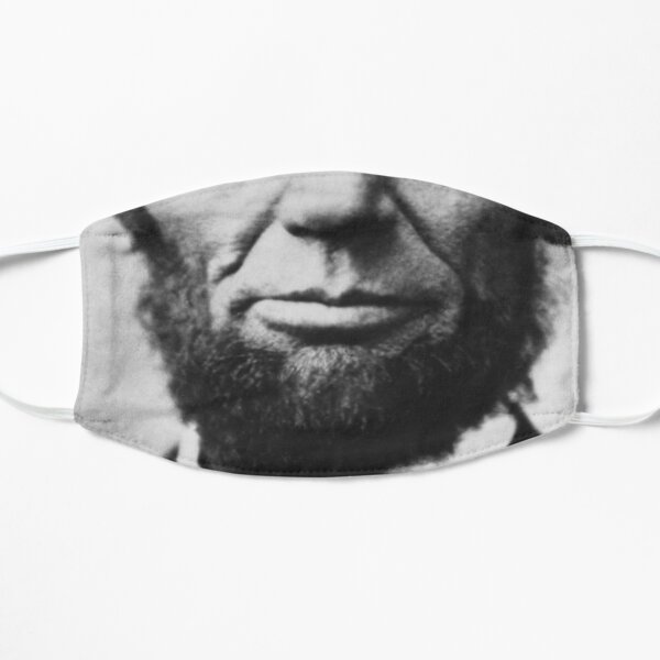 Abraham Lincoln Mouth Flat Mask