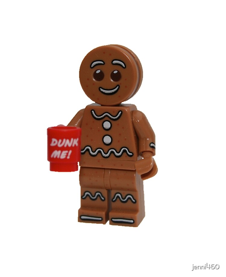 lego gingerbread man