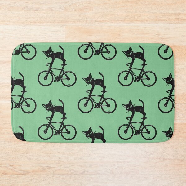 Item preview, Cat loves a bike designed and sold by BATKEI ART.