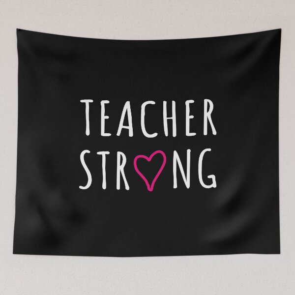 Item preview, Teacher Strong #teacherstrong Inspirational Quote designed and sold by SVShare.