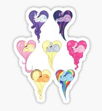 Group Heart Sticker