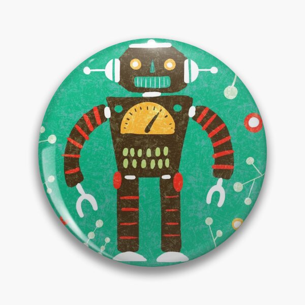 Item preview, Vintage Robots designed and sold by Gaia Marfurt.