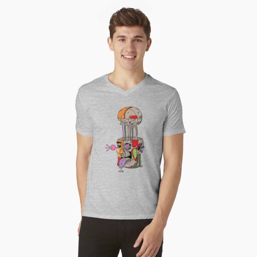 Item preview, V-Neck T-Shirt designed and sold by alexdaidesigns.