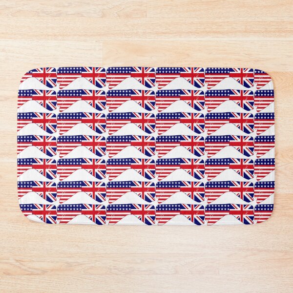 Item preview, UK & USA Fist Bump Patriot Flag Series designed and sold by Carbon-Fibre Media.