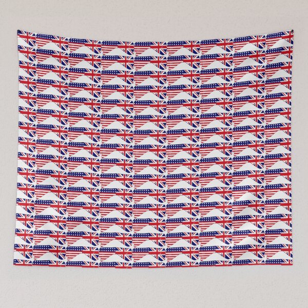 Item preview, UK & USA Fist Bump Patriot Flag Series designed and sold by Carbon-Fibre Media.