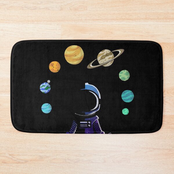 Item preview, Astronaut meditation in space & planets designed and sold by ChrisFeil.