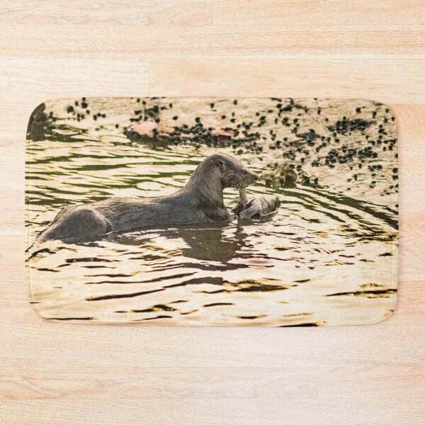 Item preview, Otter in water designed and sold by KensLensDesigns.