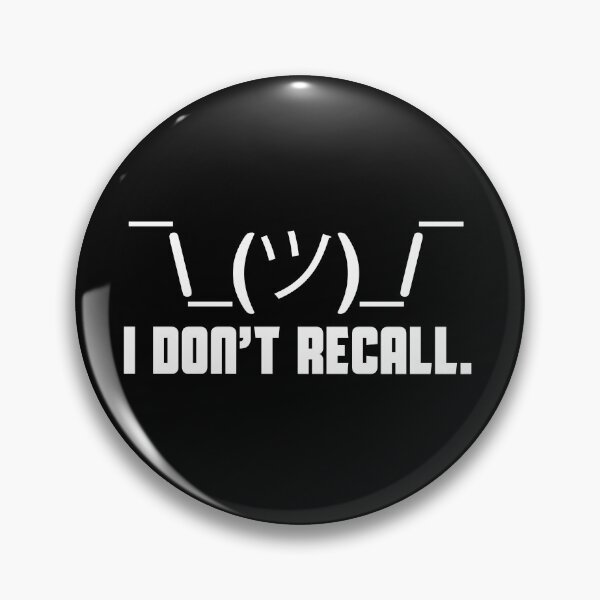 Item preview, I Don't Recall designed and sold by fishbiscuit.