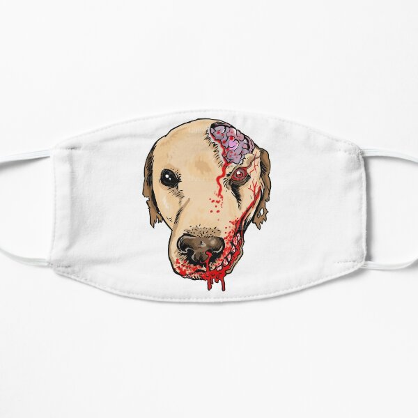 zombie labrador Flat Mask