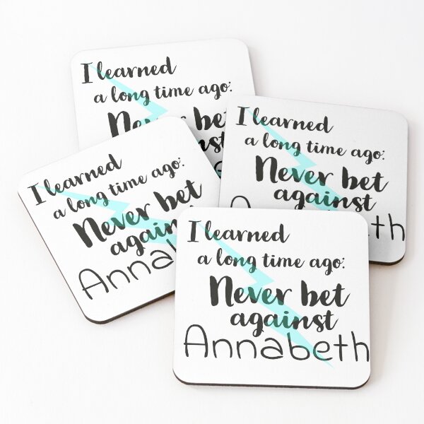 Item preview, Never bet against Annabeth designed and sold by HeirOfDreams.