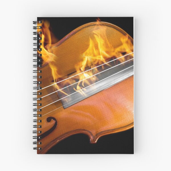 Item preview, Burning violin designed and sold by Grégory DUBUS.