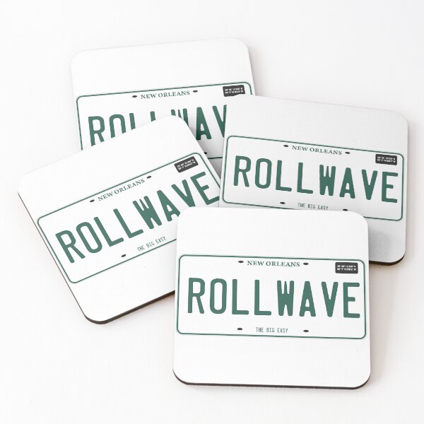 Item preview, Roll Wave License Plate designed and sold by jaxcksn.