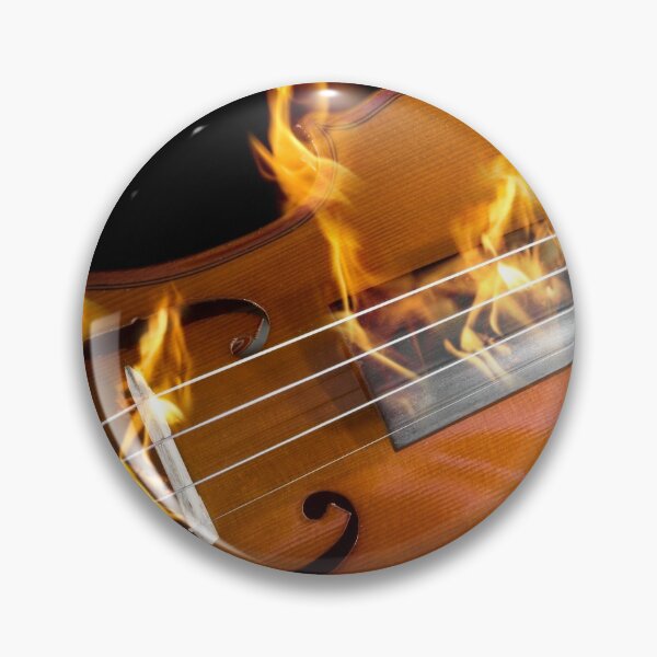 Item preview, Burning violin designed and sold by Grégory DUBUS.