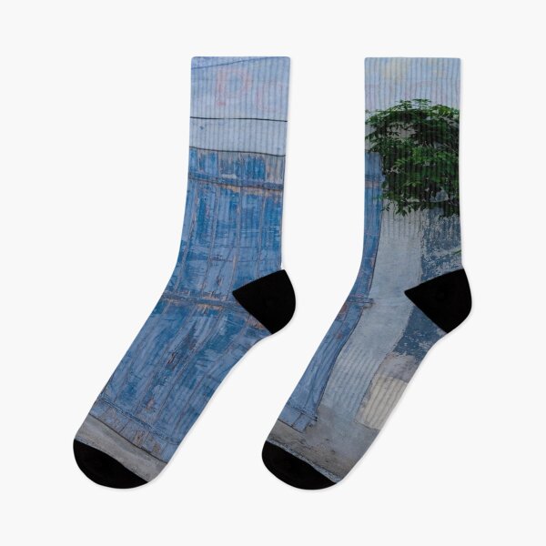 Item preview, blue door designed and sold by itsvalrinfret.