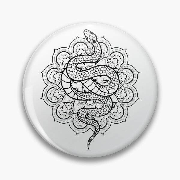 Item preview, Snakes mandala. designed and sold by emphatic.