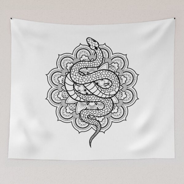 Item preview, Snakes mandala. designed and sold by emphatic.