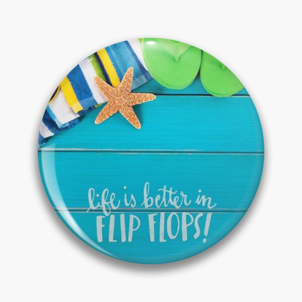 Item preview, Life Is Better In Flip Flops designed and sold by Rainbows Galore.