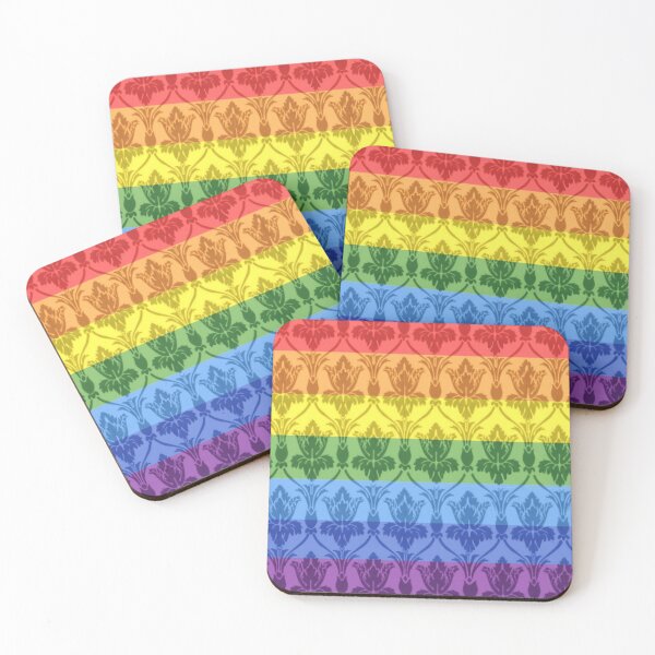 Item preview, Rainbow 221B Wallpaper designed and sold by CumberCurlyGirl.