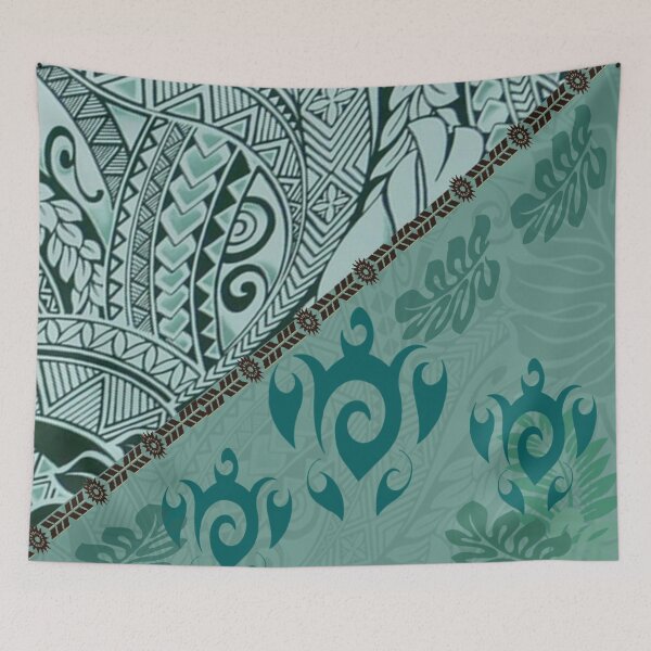 Item preview, Hawaiian Tapa Cloth - Traditional Print  designed and sold by J Marielle Designs.