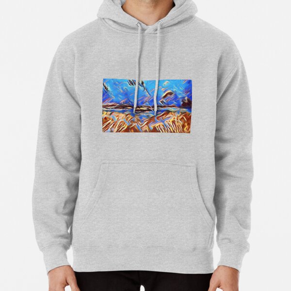 Holiday Dreaming 24 designed and created by (c) Janet Watson Art Pullover Hoodie