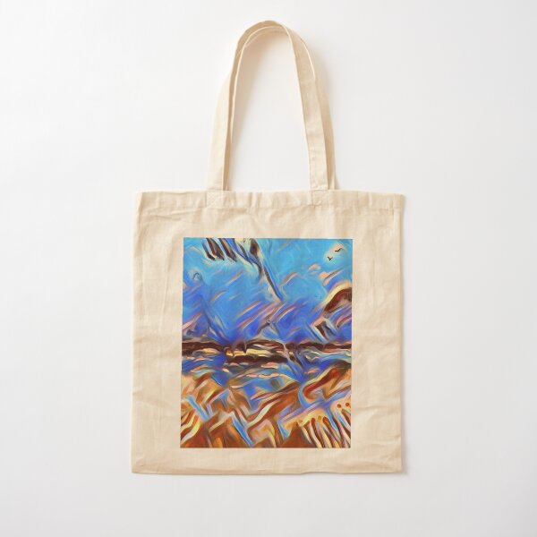 Holiday Dreaming 24 designed and created by (c) Janet Watson Art Cotton Tote Bag