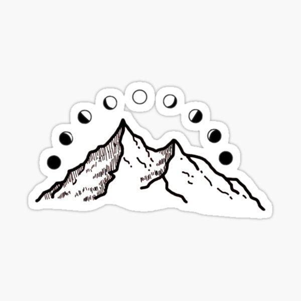Item preview, Mountain Moons designed and sold by Marissa Cardena.