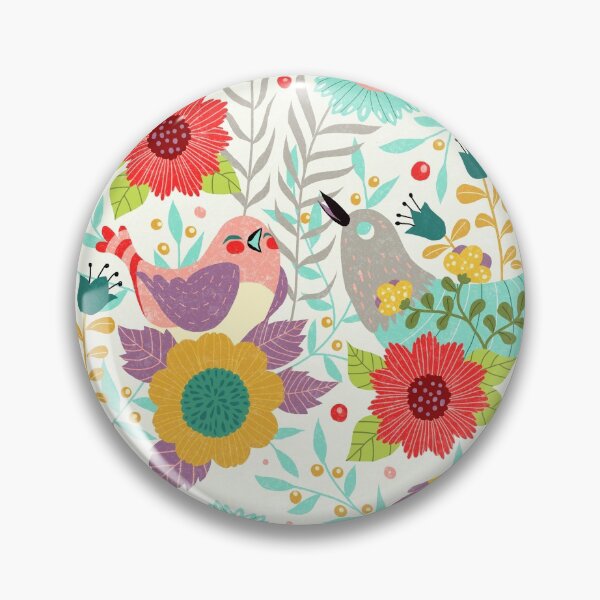 Item preview, Birds and Flowers designed and sold by Gaia Marfurt.