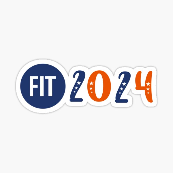 "fit 2024" Sticker by colorful2024 Redbubble