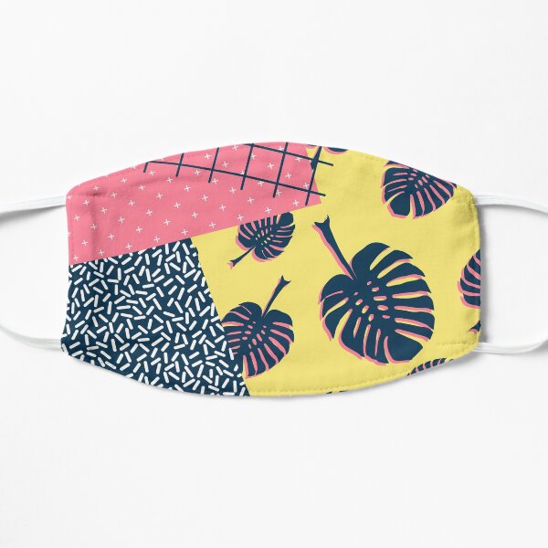 90s Monstera #redbubble #decor #buyart Mask