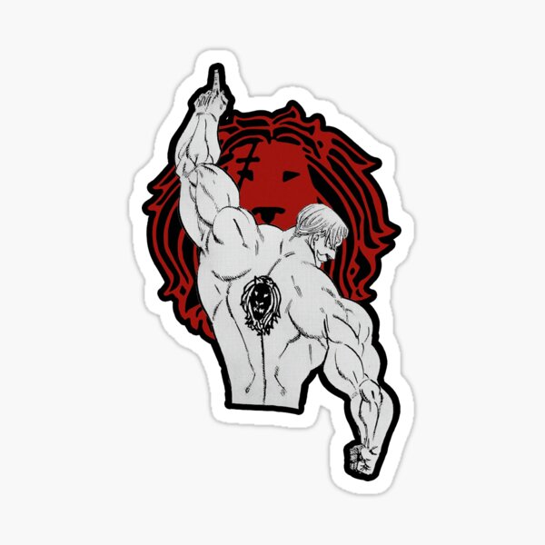 Sieben Todsünden Escanor Sticker