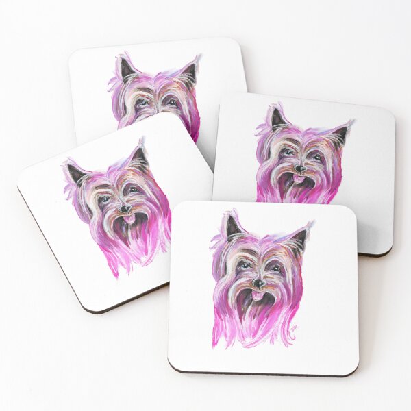 Item preview, Yorkie à la Pink designed and sold by douglasrickard.