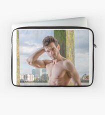 Sexy Male Model, Andrew Laptop Sleeve