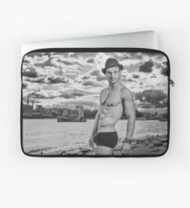 Sexy Male Model, Andrew Laptop Sleeve