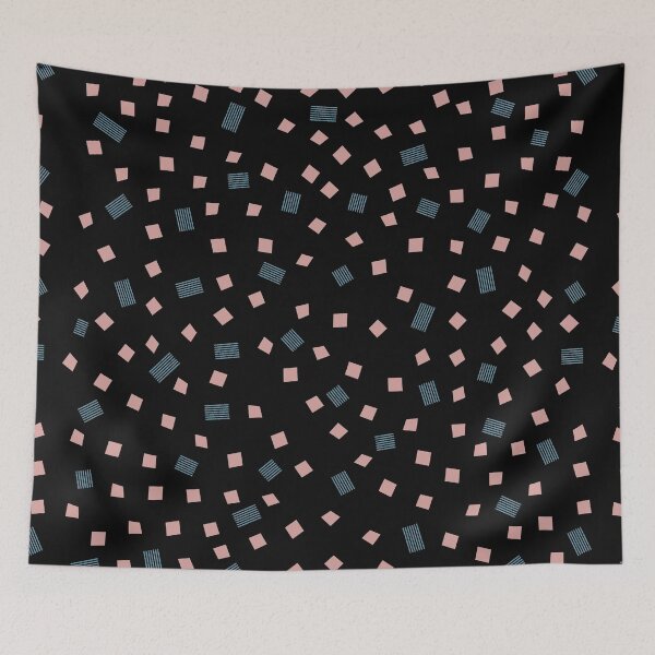 Item preview, Pattern Black Pink Blue designed and sold by OneLook.