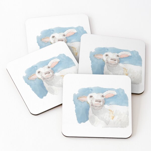 Item preview, Watercolor Dorper Sheep designed and sold by ArtChildGalore.