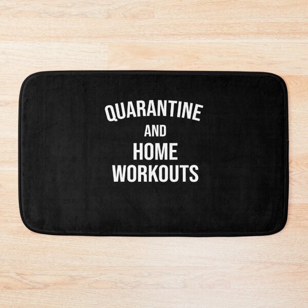 Item preview, Quarantine And Home Workouts designed and sold by Merch By ika.