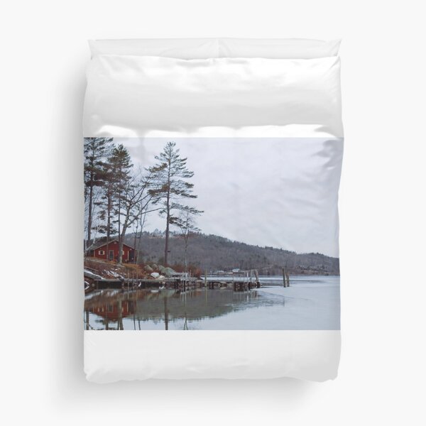 The last of winter Duvet Cover