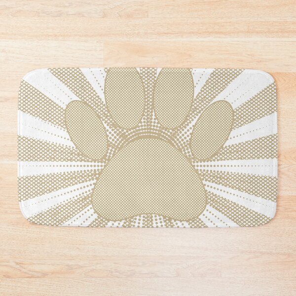 Item preview, Sepia Dog Paw Print Manga Style designed and sold by Almdrs.