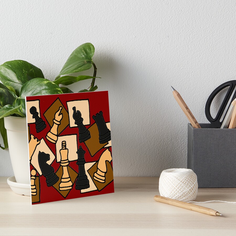 Awesome Chess Piece Art Abstract Original iPad Case & Skin for Sale by  naturesfancy