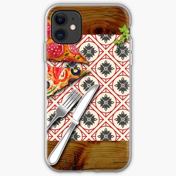 pizza iPhone Flexible Hülle